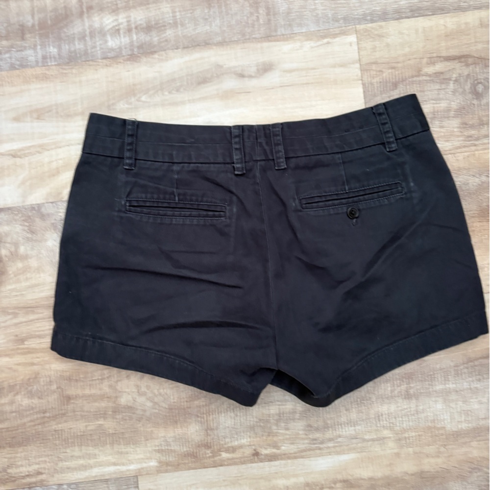 J. Crew Women's Black chino Shorts - Picture 3 of 3